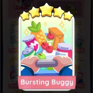 Monopoly Go Sticker - Bursting Buggy