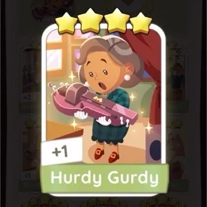 Monopoly Go Sticker - Hurdy Gurdy