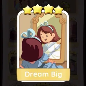 Monopoly Go Sticker - Dream Big
