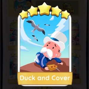 Monopoly Go Sticker - Duck and Cover