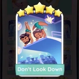 Monopoly Go Sticker - Don’t Look Down