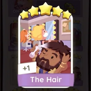 Monopoly Go Sticker - The Hair