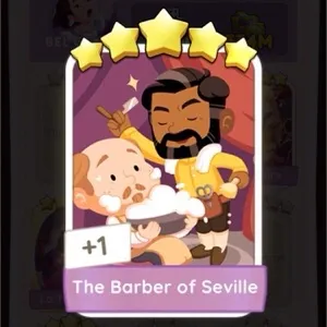 Monopoly Go Sticker - The Barber of Seville