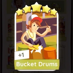 Monopoly Go Sticker - Bucket Drums