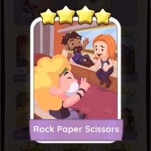 Monopoly Go Sticker - Rock Paper Scissors