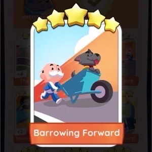 Monopoly Go Sticker - Barrowing Forward