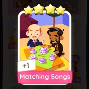 Monopoly Go Sticker - Matching Songs