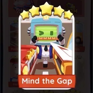 Monopoly Go Sticker - Mind the Gap