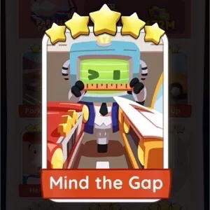 Monopoly Go Sticker - Mind the Gap