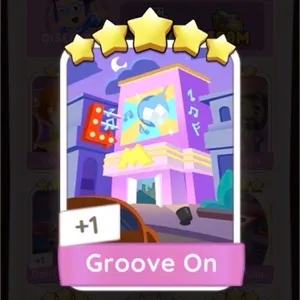 Monopoly Go Sticker - Groove On