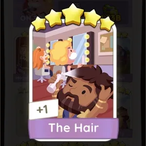 Monopoly Go Sticker - The Hair