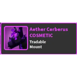 Aether Cerberus mount