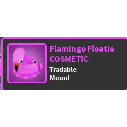 Flamingo Floatie Mount