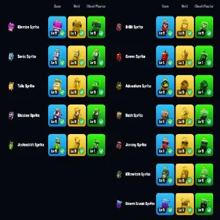 Any Sprite Of Your Choice | INDEX