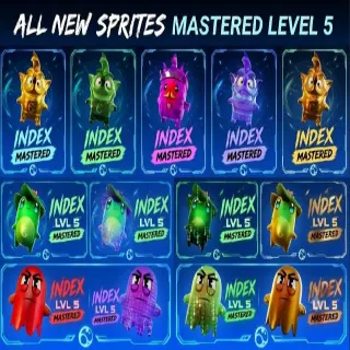 All New Sprites Mastered