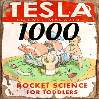 Tesla Science 3 (×1000)