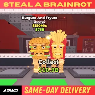 Burguru and Fryuro Steal A Brainrot - Base Or Random Mutation/Traits - TRUSTED and FASTER DELIVERY