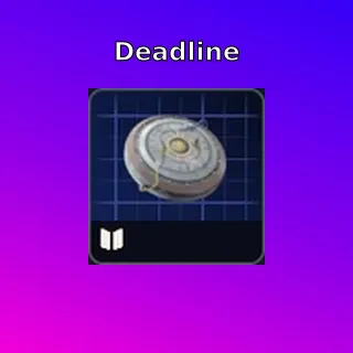 Deadline Blueprint