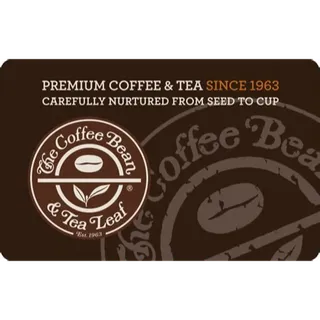 $50.00 USD The Coffee Bean & Tea Leaf