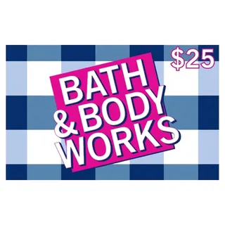 $25 BATH AND BODY WORKS GIFT CARD