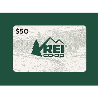 $51.00 Rei Gift Card with pin