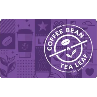 $49.14 COFFEE BEAN AND TEA LEAF GIFTCARDS
