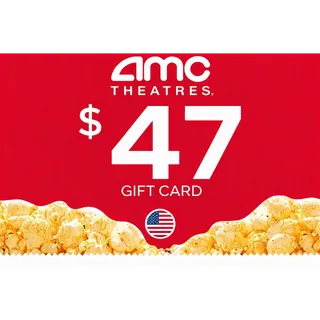 $48.00 AMC Theatres Gift Card