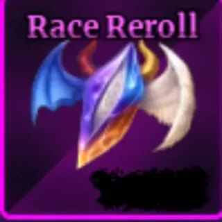 50,000 race rerolls