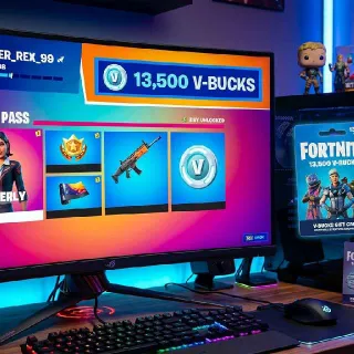 Fortnite - Accont V- BUCKS 13500