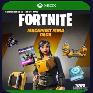 Machinist Mina Pack + 1000 V-Bucks Challenge Código de XBOX One
