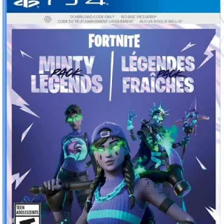 Fortnite Minty Legends Pack  PS4/PS5