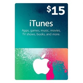 $15.00 Itunes USA Only