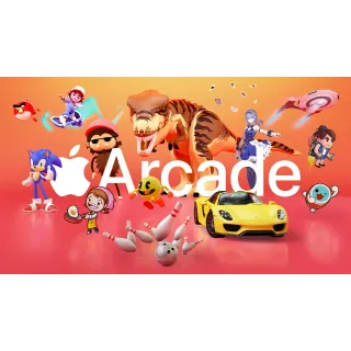 3 free months of Apple Arcade (new and returning users)