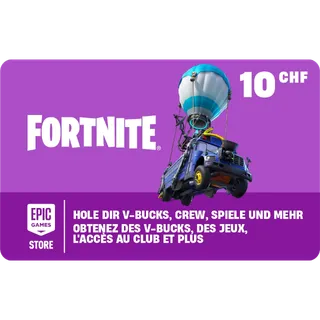 €10.00 EUR Fortnite Gift Card