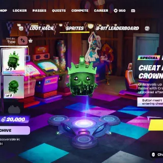 Cheat Master Crown Sprite