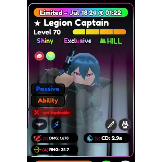 SHINY SONIC LEGION CAPTIAN