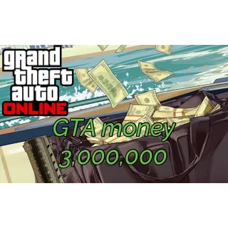 GTA money 3,000,000 Xbox series X/S