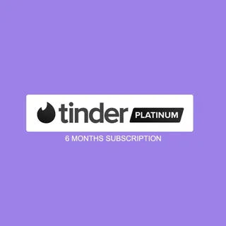  Tinder Platinum - 6 Months Subscription (Recovery Code) GLOBAL