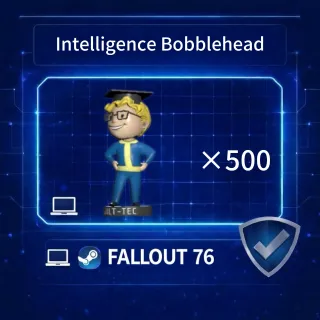 FALLOUT 76 Intelligence Bobblehead ×500
