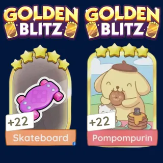 Monopoly go Skateboard & Pompompurin