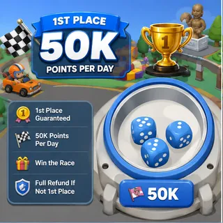 Tycoon Racers | Monopoly GO 🏁 | 1st Place Guaranteed | 50K Points Per Day | Full Refund If Not 1st Place