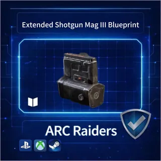 ARC Raiders| Extended Shotgun Mag III Blueprint