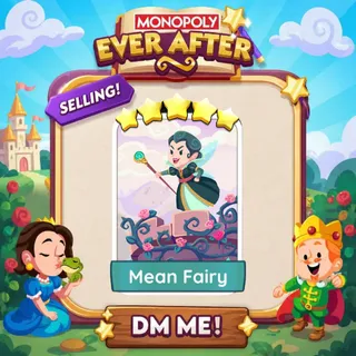 Mean Fairy 5 Star ⭐  Monopolygo Go