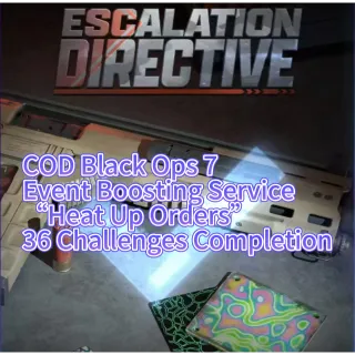 COD Black Ops 7 New Event “Heat Up Orders” – 36 Challenges Completion Service
