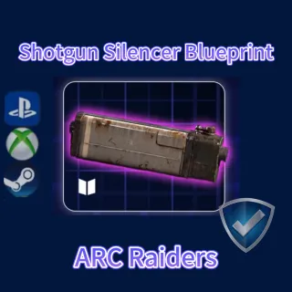 ARC Raiders|Shotgun Silencer Blueprint