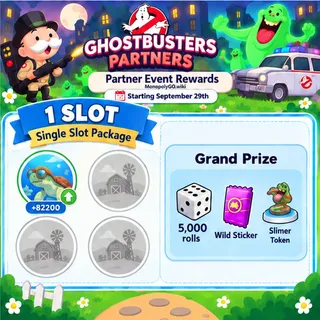 Ghostbusters Partners 1 SLOT Monopoly GO