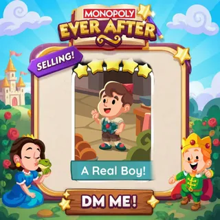 A Real Boy 5 Star ⭐  Monopolygo Go