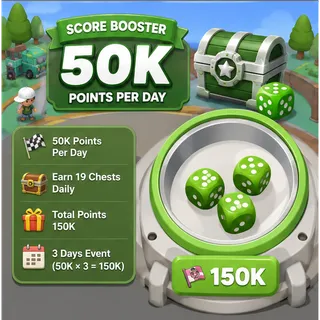 Tycoon Racers | Monopoly GO 🏁 | 50K Points Per Day | Earn 19 Chests Daily 🎁 | Total Points 150K