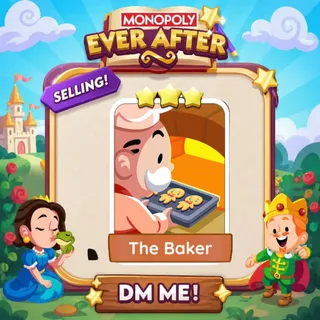The Baker 3 Star ⭐  Monopolygo Go