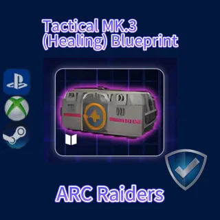 ARC Raiders|Tactical MK.3 (Healing) Blueprint